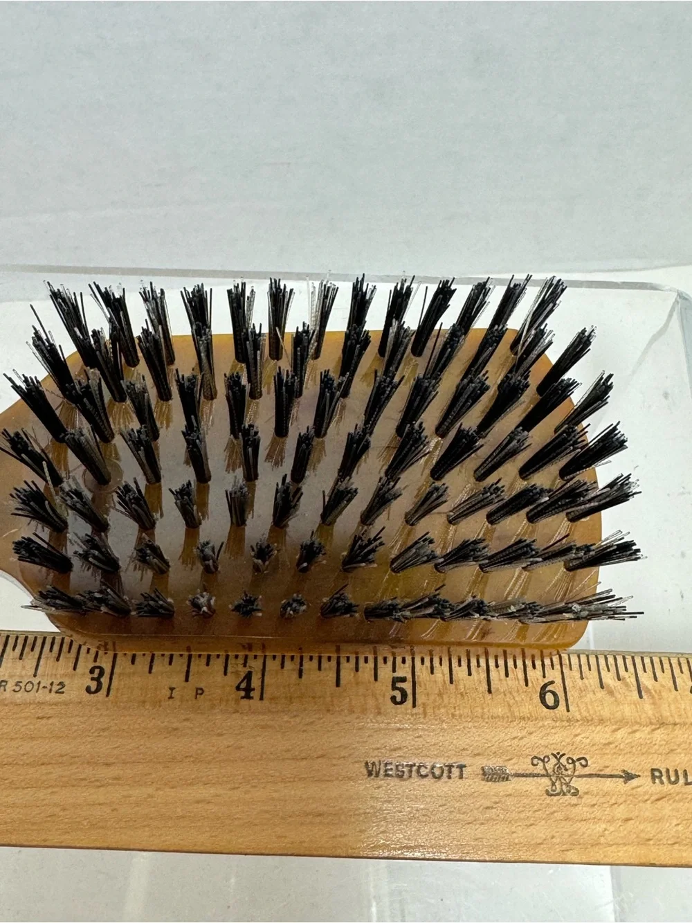 Avon natural performance, men’s club brush, hairbrush tortoise Brown NWOB